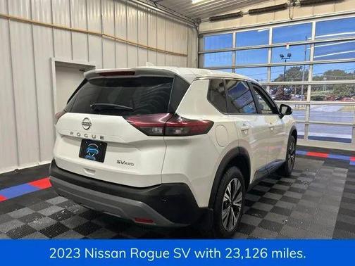 Pearl White Tricoat 2023 Nissan Rogue SV