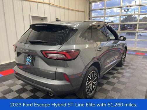 Carbonized Gray Metallic 2023 Ford Escape ST-Line Elite