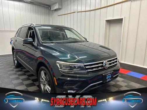 Moss Green Metallic 2019 Volkswagen Tiguan 2.0T SEL