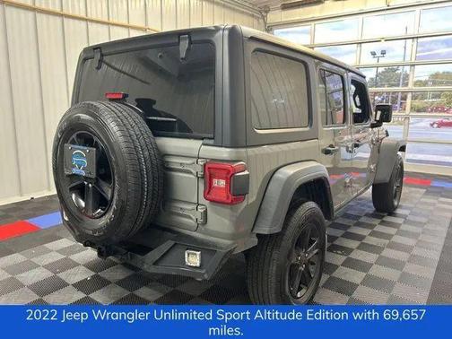 Sting-Gray Clearcoat 2022 Jeep Wrangler Unlimited Sport Altitude