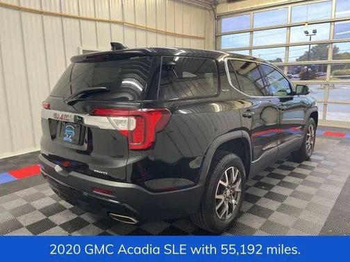 Ebony Twilight Metallic 2020 GMC Acadia FWD SLE