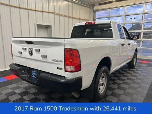 Bright White Clearcoat 2017 RAM 1500 Tradesman
