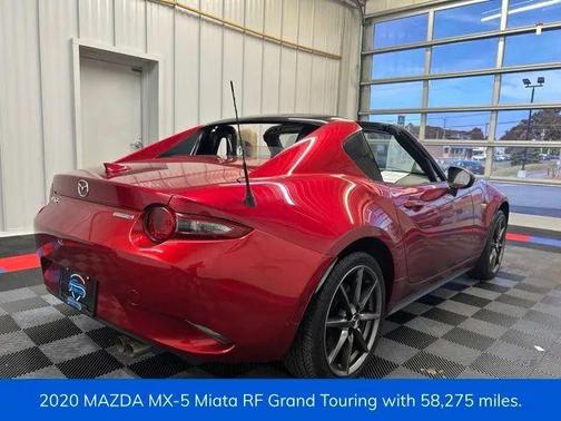 Soul Red Crystal Metallic 2020 Mazda MX-5 Miata RF Grand Touring