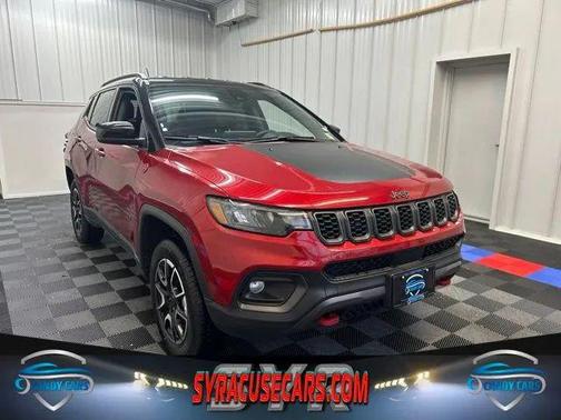 Red Hot Pearlcoat 2025 Jeep Compass Trailhawk