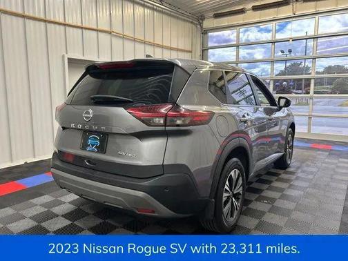 Gun Metallic 2023 Nissan Rogue SV