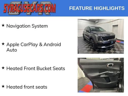 Ebony Black 2025 Kia Sorento EX