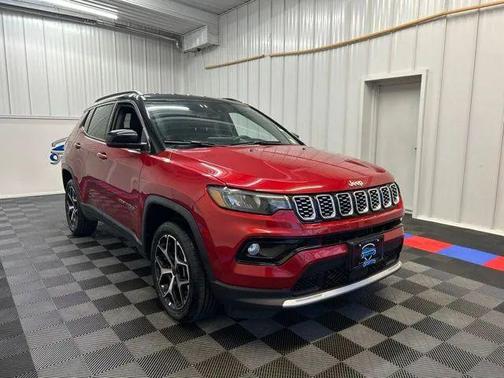 Red Hot Pearlcoat 2025 Jeep Compass Limited