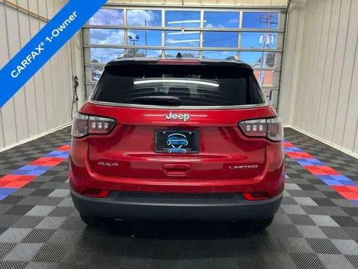 Red Hot Pearlcoat 2025 Jeep Compass Limited