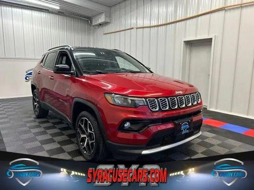 Red Hot Pearlcoat 2025 Jeep Compass Limited