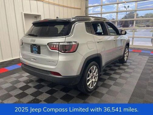 Silver Zynith Metallic Clearcoat 2025 Jeep Compass Limited