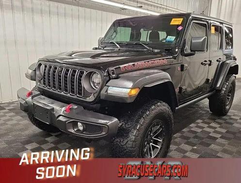 Black Clearcoat 2024 Jeep Wrangler Rubicon