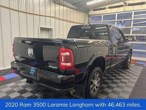 Diamond Black Crystal Pearlcoat 2020 RAM 3500 Longhorn