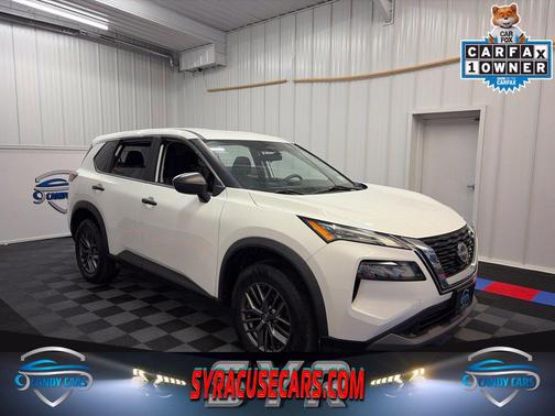 Glacier White 2022 Nissan Rogue S