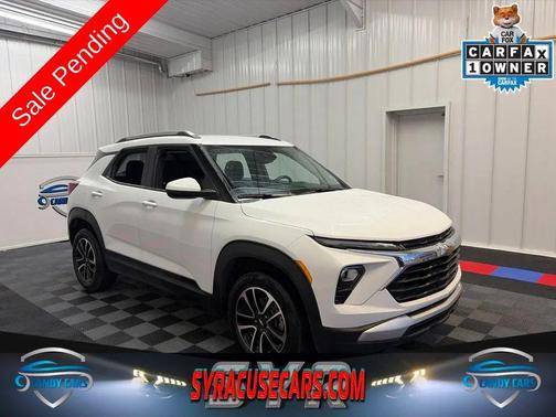 Summit White 2025 Chevrolet Trailblazer LT
