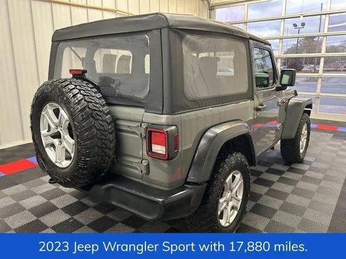 Sting-Gray Clearcoat 2023 Jeep Wrangler Sport
