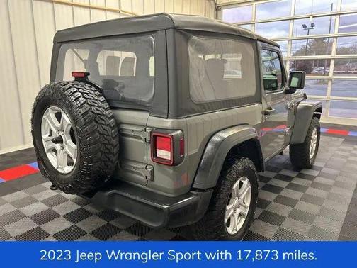 Sting-Gray Clearcoat 2023 Jeep Wrangler Sport