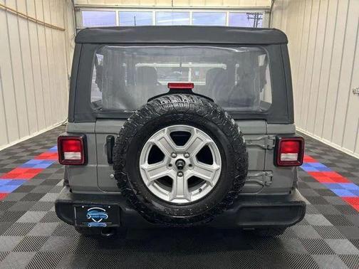Sting-Gray Clearcoat 2023 Jeep Wrangler Sport