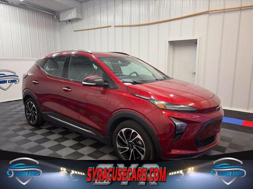 Radiant Red Tintcoat 2023 Chevrolet Bolt EUV Premier