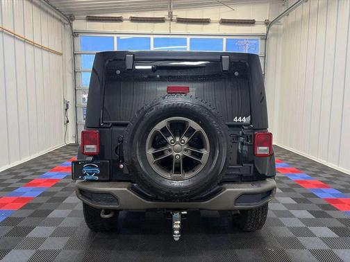 Black Clearcoat 2017 Jeep Wrangler Unlimited Sahara