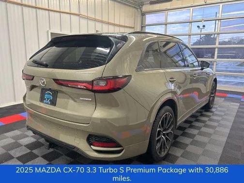 Zircon Sand Metallic 2025 Mazda CX-70 3.3 Turbo S Premium