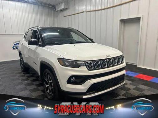 Bright White Clearcoat 2025 Jeep Compass Limited