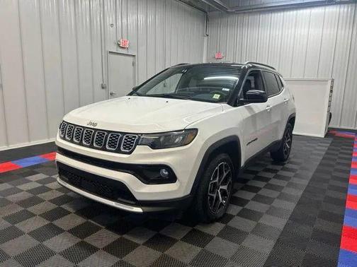 Bright White Clearcoat 2025 Jeep Compass Limited