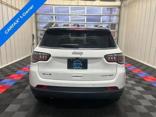Bright White Clearcoat 2025 Jeep Compass Limited