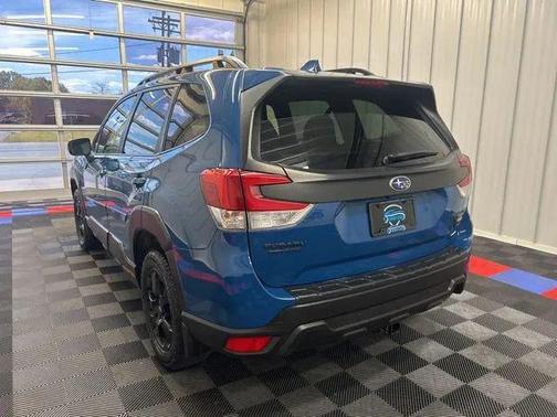 Geyser Blue 2022 Subaru Forester Wilderness