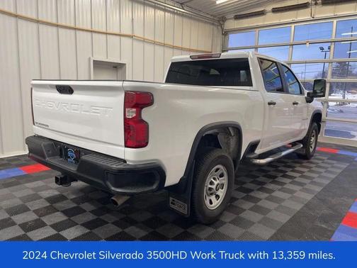 Summit White 2024 Chevrolet Silverado 3500 WT