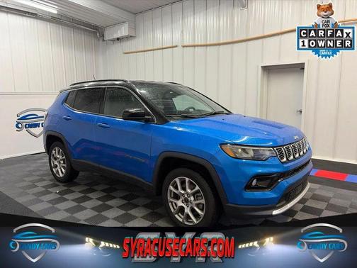 Hydro Blue Pearlcoat 2025 Jeep Compass Limited