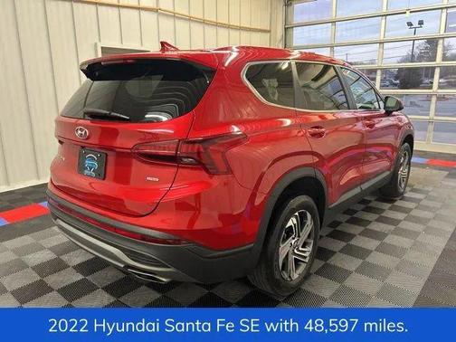 Calypso Red 2022 Hyundai SANTA FE SE