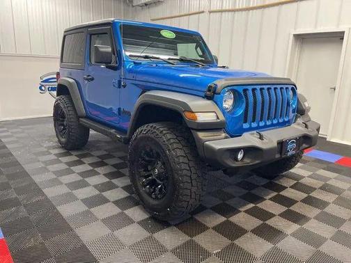 Hydro Blue Pearlcoat 2023 Jeep Wrangler Sport S