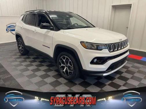 Bright White Clearcoat 2025 Jeep Compass Limited
