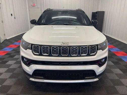 Bright White Clearcoat 2025 Jeep Compass Limited
