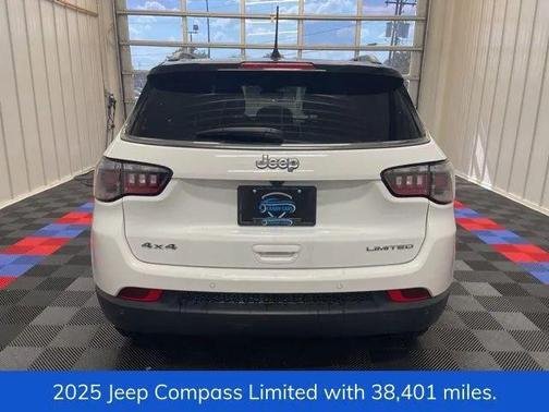 Bright White Clearcoat 2025 Jeep Compass Limited