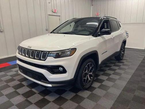 Bright White Clearcoat 2025 Jeep Compass Limited