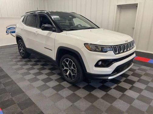 Bright White Clearcoat 2025 Jeep Compass Limited