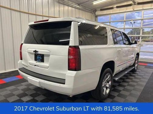 Summit White 2017 Chevrolet Suburban LT