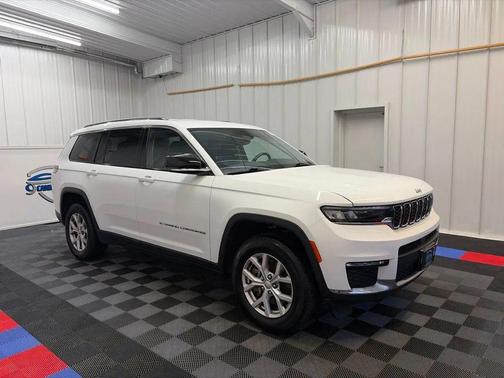Bright White Clearcoat 2022 Jeep Grand Cherokee L Limited