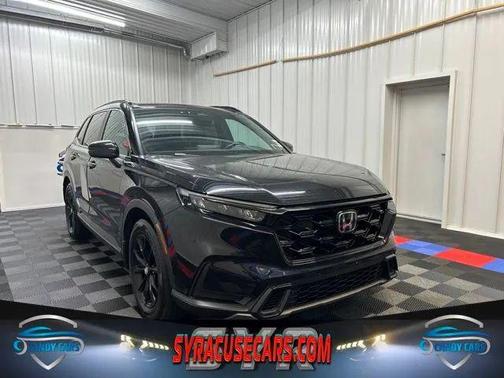 Crystal Black Pearl 2024 Honda CR-V Hybrid Sport FWD