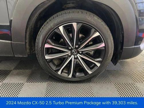 Jet Black Mica 2024 Mazda CX-50 2.5 Turbo Premium Package