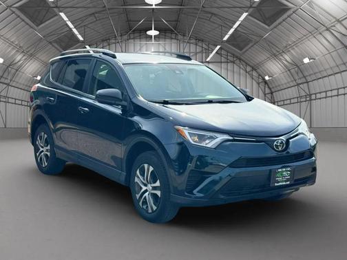 Galactic Aqua Mica 2017 Toyota RAV4 LE