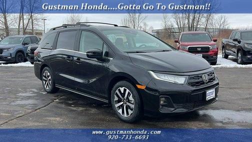 Crystal Black Pearl 2026 Honda Odyssey EX-L Passenger Van
