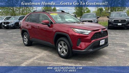 Ruby Flare Pearl 2023 Toyota RAV4 Hybrid XLE