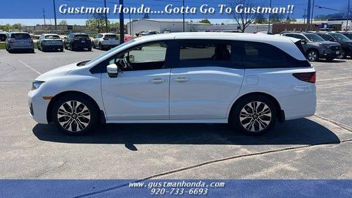 Platinum White 2025 Honda Odyssey Elite