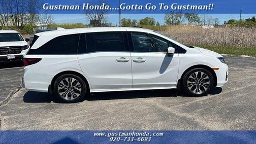 Platinum White 2025 Honda Odyssey Elite