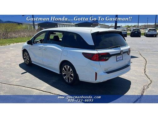 Platinum White 2025 Honda Odyssey Elite
