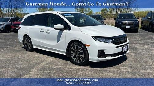 Platinum White 2025 Honda Odyssey Elite