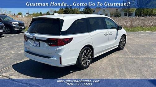 Platinum White 2025 Honda Odyssey Elite