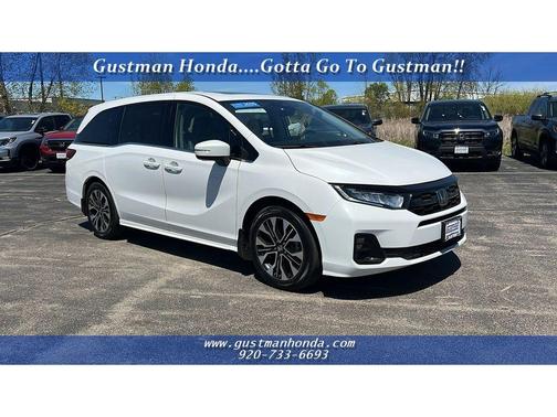 Platinum White 2025 Honda Odyssey Elite